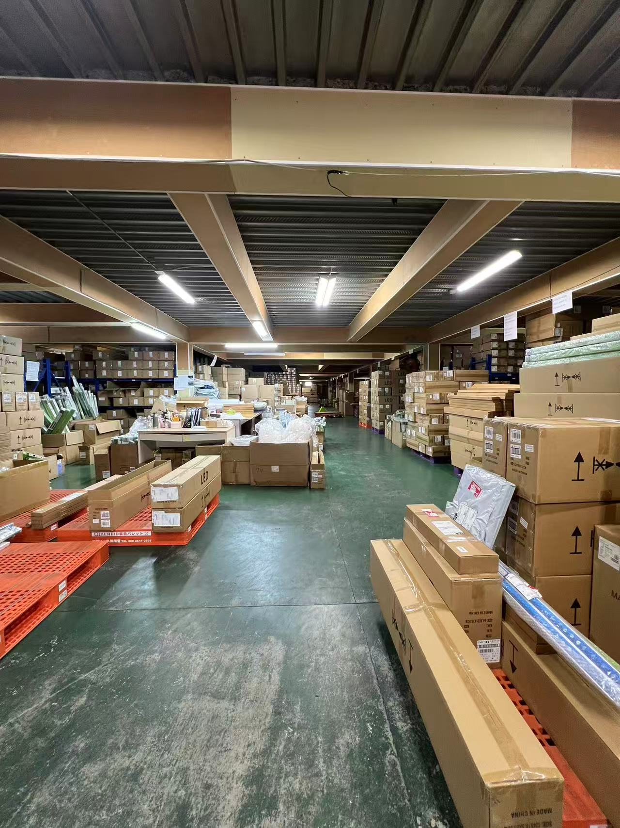 Fujimae warehouse interior