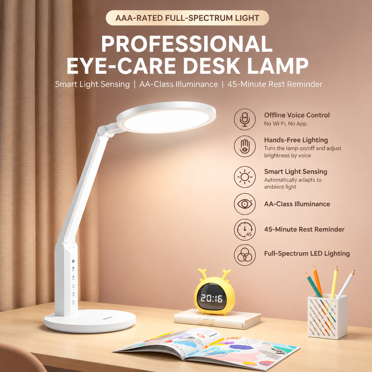 Eye-care Desk Lamp YSLL-4305P